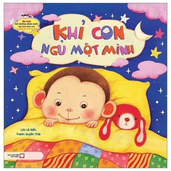 Sách Khỉ Con Ngủ Một Mình (Dành Cho Trẻ Từ 0-3 Tuổi) - Bản Quyền