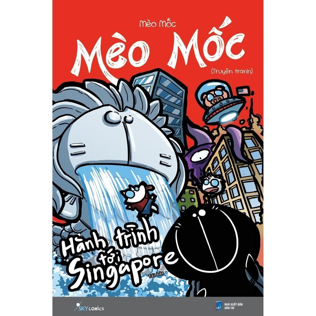 Sách Mèo Mốc - Hành Trình Tới Singapore - Bản Quyền