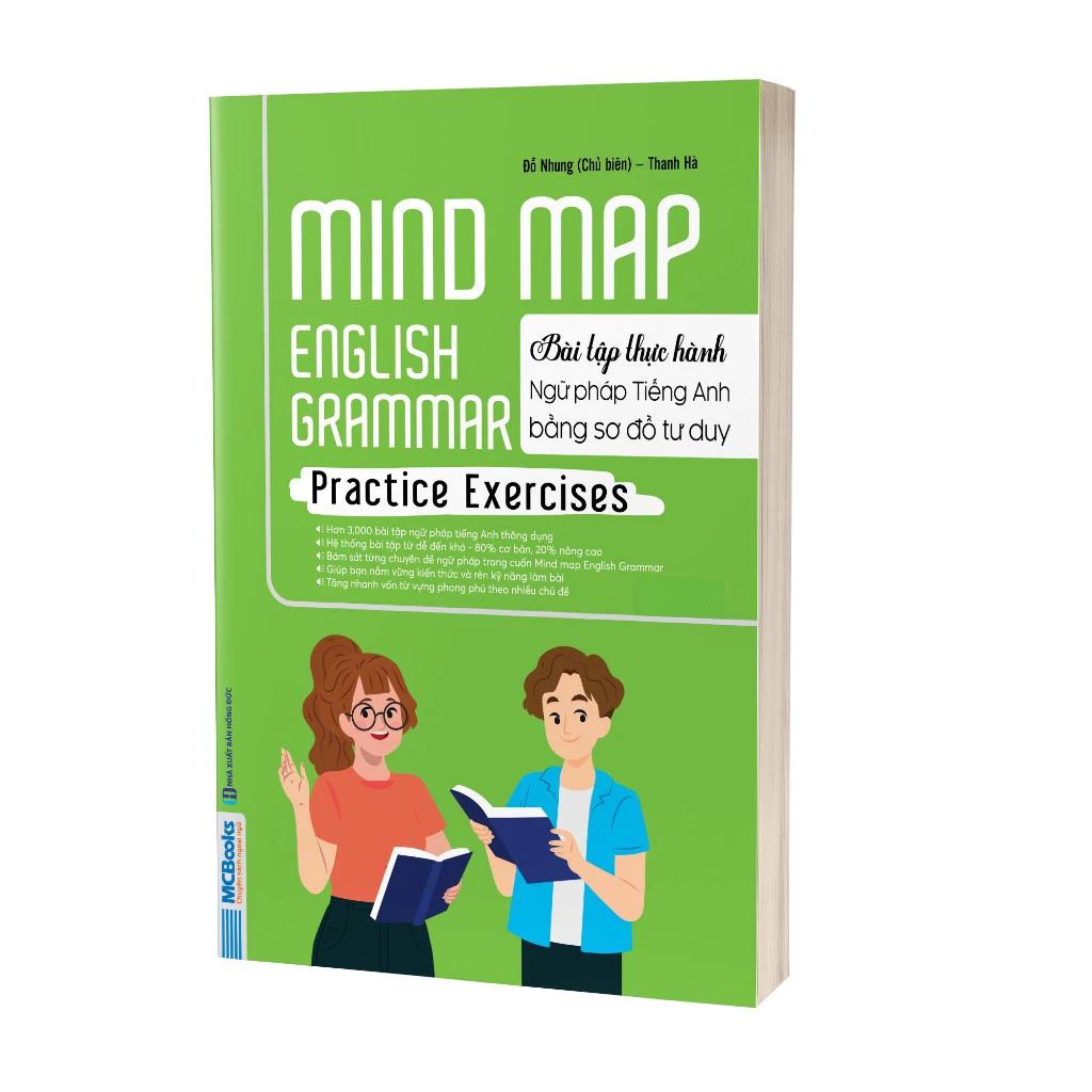 Sách Mind Map English Grammar Practice Exercises - Bản Quyền