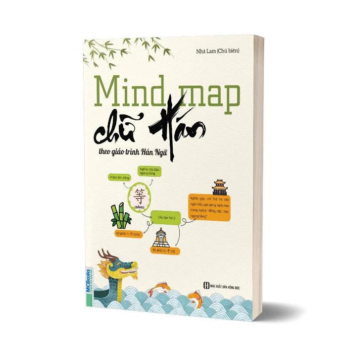 Sách MindMap Chữ Hán Theo Giáo Trình Hán Ngữ - Bản Quyền