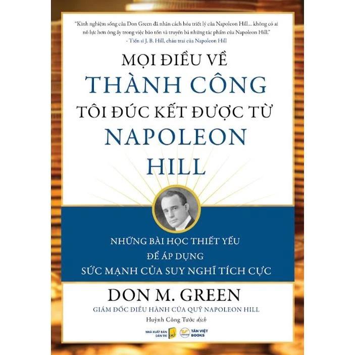Sách Mọi Điều Về Thành Công Tôi Đúc Kết Được Từ Napoleon Hill - Bản Quyền