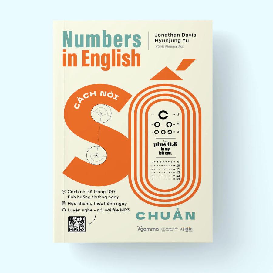 Sách Numbers In English - Cách Nói Số Chuẩn - Bản Quyền