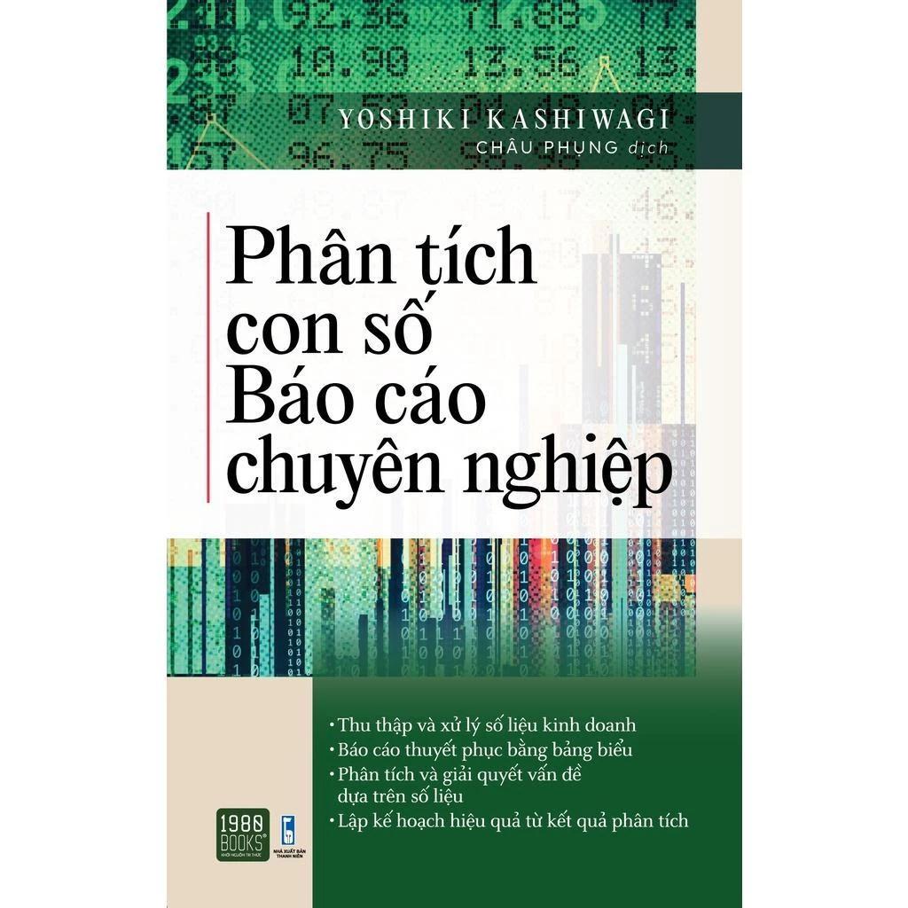Sách Phân Tích Con Số, Báo Cáo Chuyên Nghiệp - Bản Quyền