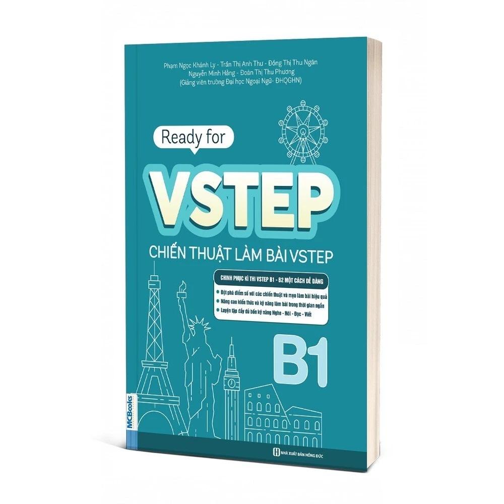Sách Ready for VSTEP Chiến thuật làm bài VSTEP B1 - Bản Quyền