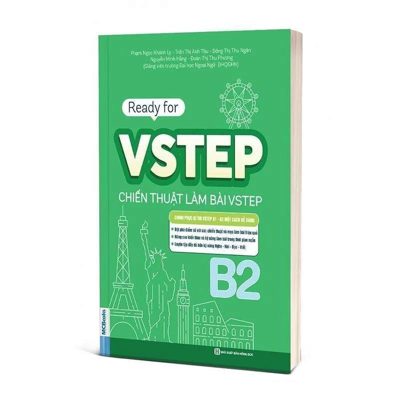 Sách Ready for VSTEP Chiến thuật làm bài VSTEP B2 - Bản Quyền