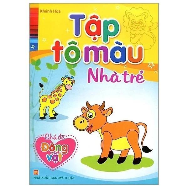 Sách Tập Tô Màu Nhà Trẻ - Động Vật - Bản Quyền