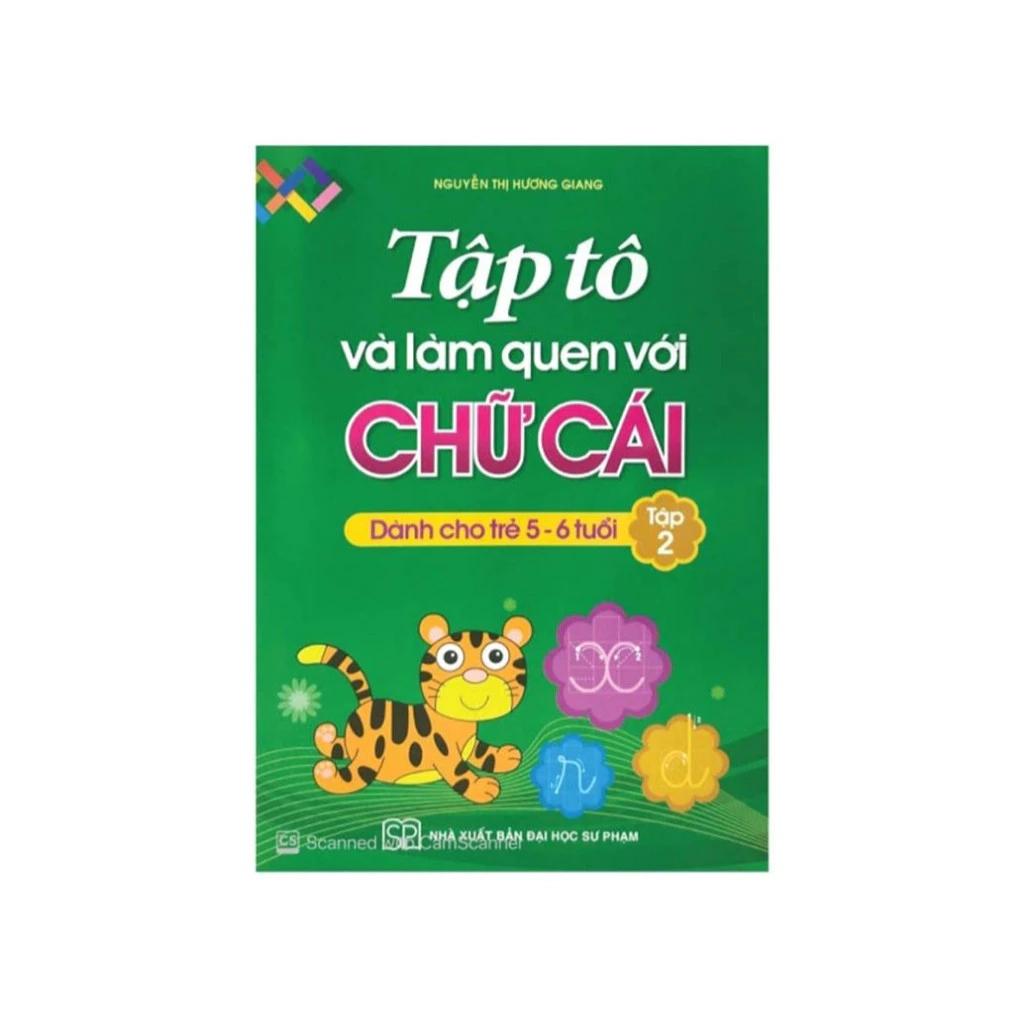 Sách Tập Tô Và Làm Quen Chữ Cái 5-6 Tập 2 - Bản Quyền