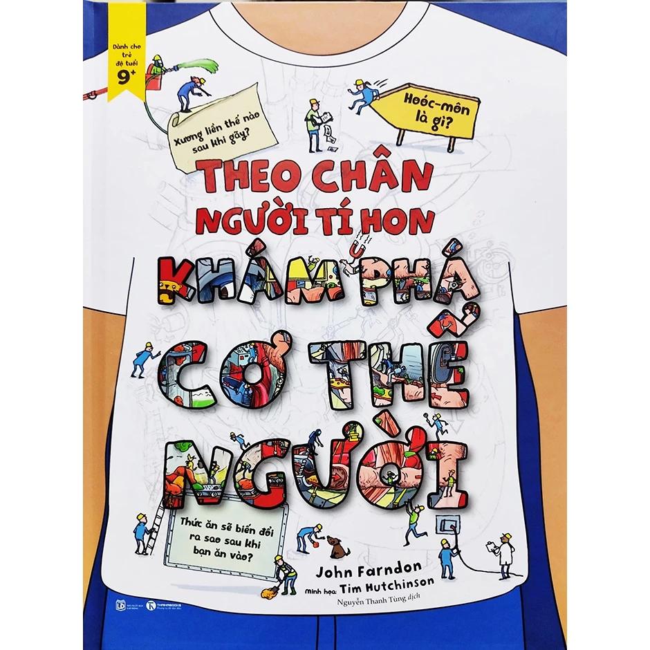 Sách thiếu nhi Theo chân người tí hon khám phá cơ thể người - Bản Quyền
