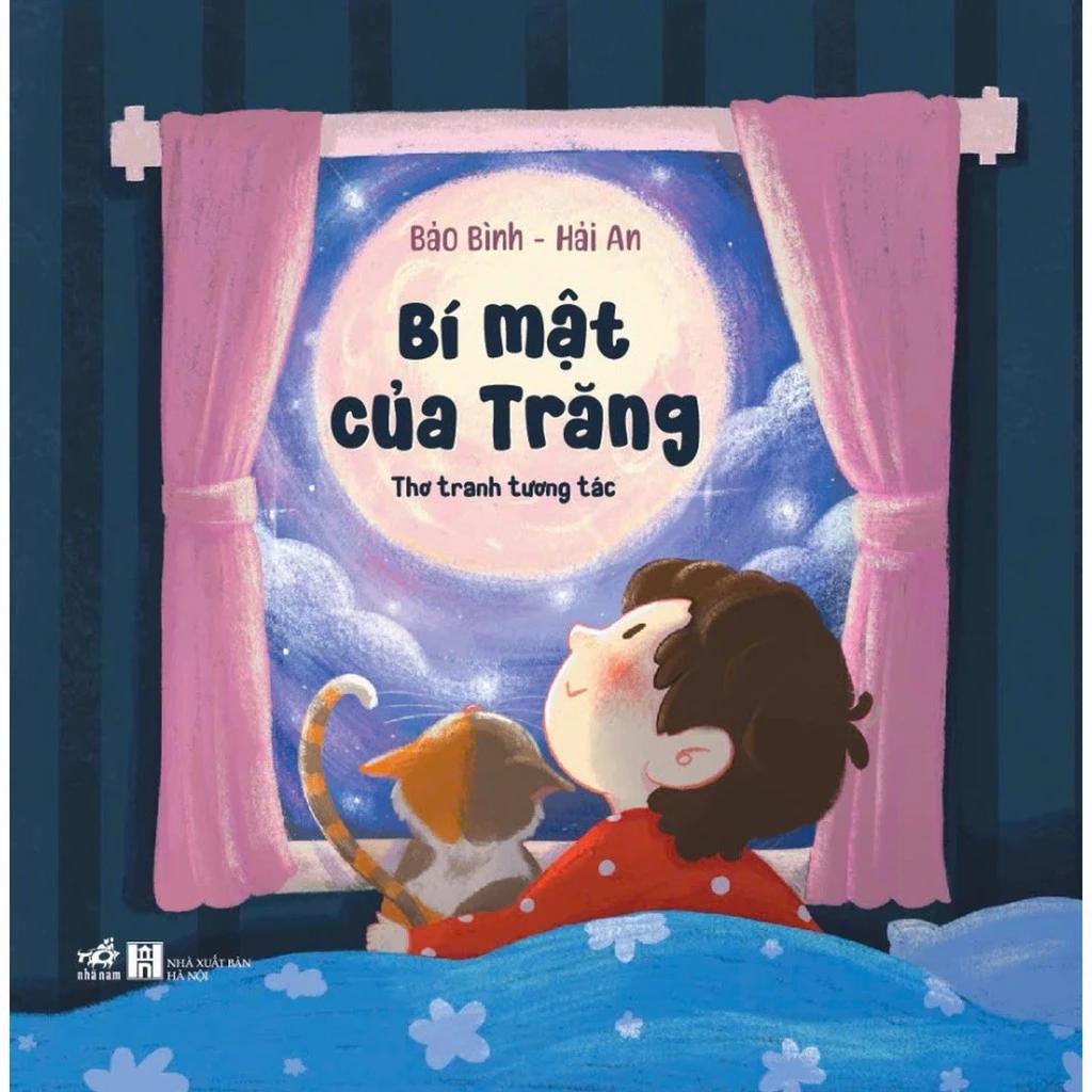 Sách Thơ Tranh Tương Tác - Bí Mật Của Trăng - Bản Quyền