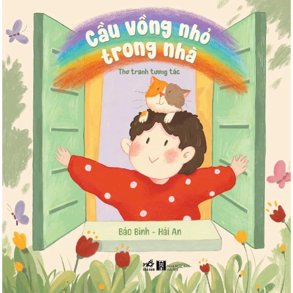 Sách Thơ Tranh Tương Tác - Cầu Vồng Nhỏ Trong Nhà - Bản Quyền