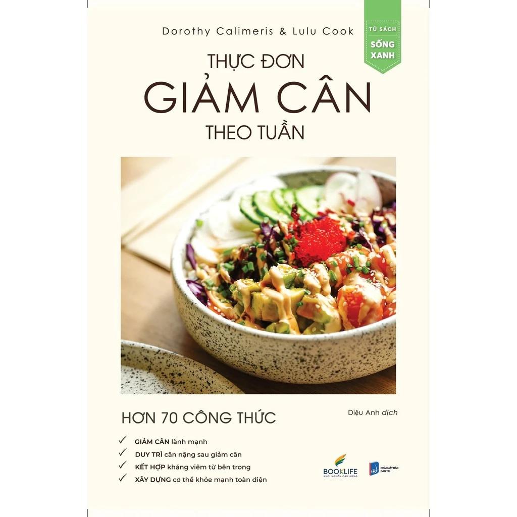 Sách Thực Đơn Giảm Cân Theo Tuần - Bản Quyền