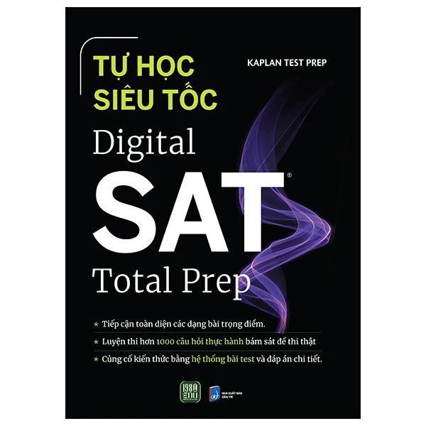 Sách Tự Học Siêu Tốc - Digital SAT Total Prep - Bản Quyền