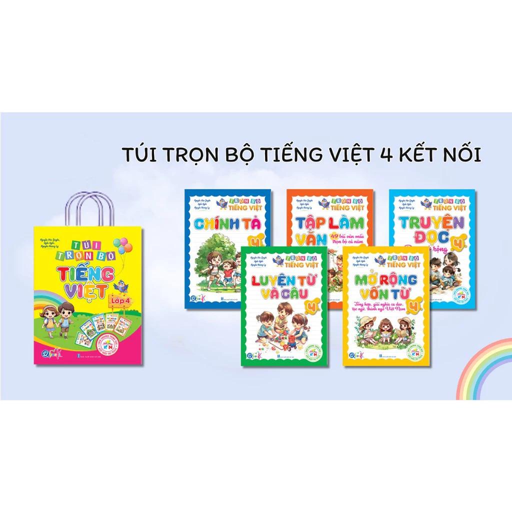 Sách Túi Trọn Bộ Tiếng Việt Lớp 4 - Kết Nối Tri Thức (Bộ 5 Cuốn) - Bản Quyền