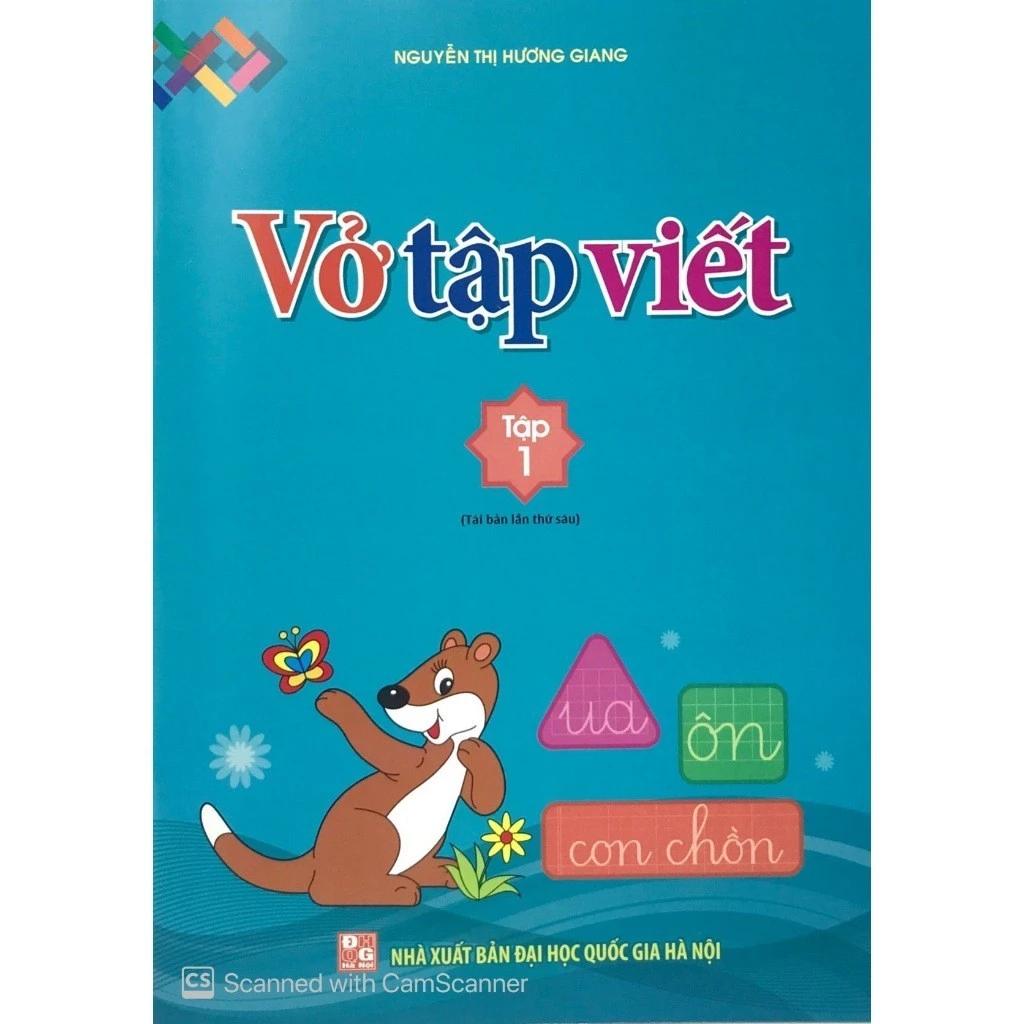 Sách Vở Tập Viết Tập 1 - Bản Quyền