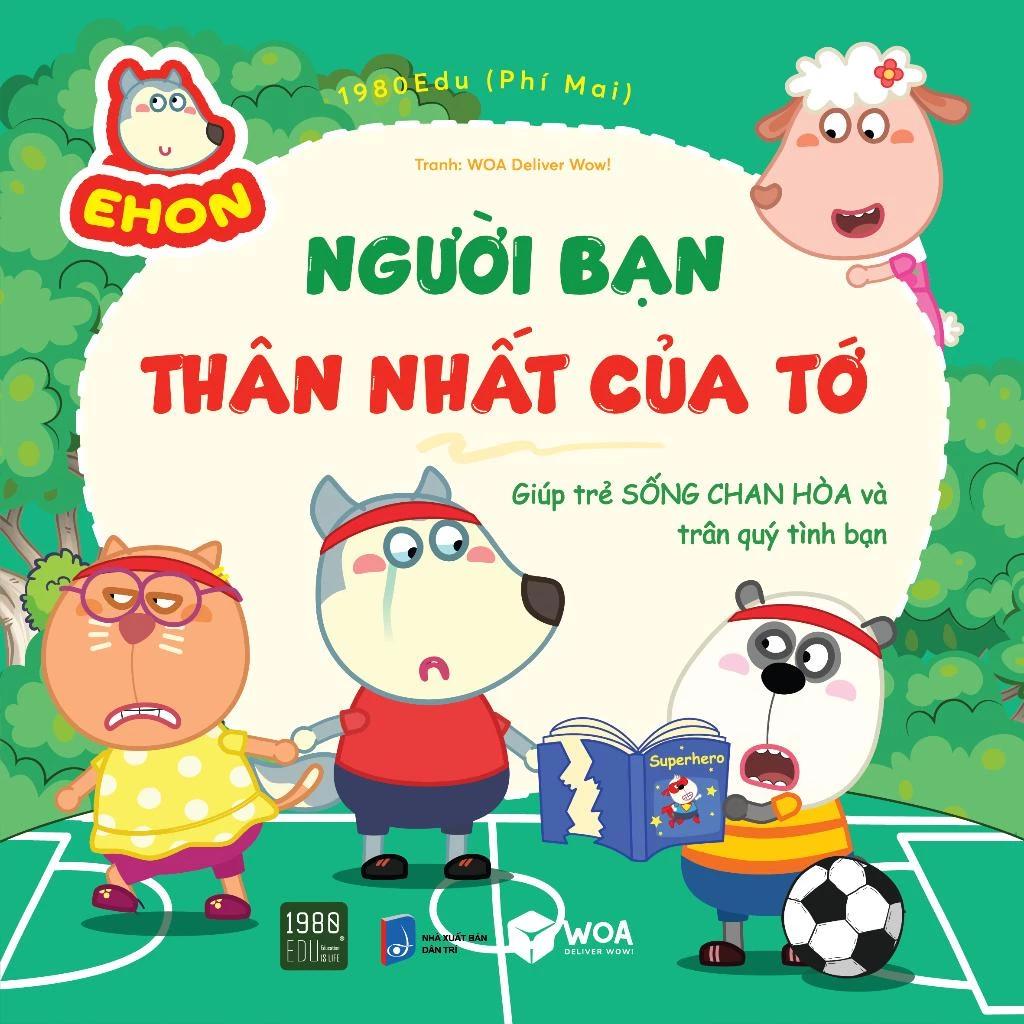 Sách Wolfoo Ehon - Người Bạn Thân Nhất Của Tớ - Bản Quyền