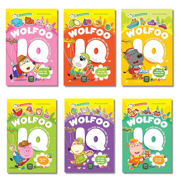 Sách Wolfoo IQ Rèn Luyện Khả Năng Sáng Tạo Cùng Bé (Lẻ/ Tùy Chọn) - Bản Quyền
