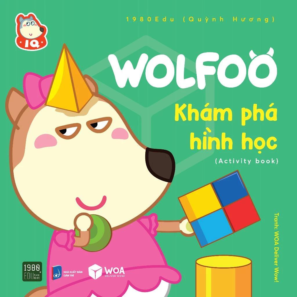 Sách Wolfoo Khám Phá Hình Học - Bản Quyền
