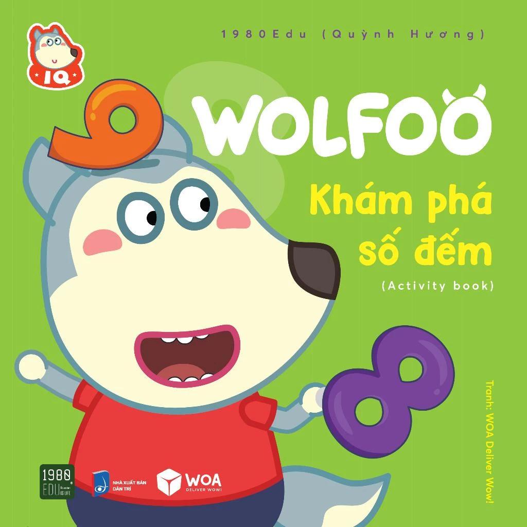 Sách Wolfoo Khám Phá Số Đếm - Bản Quyền
