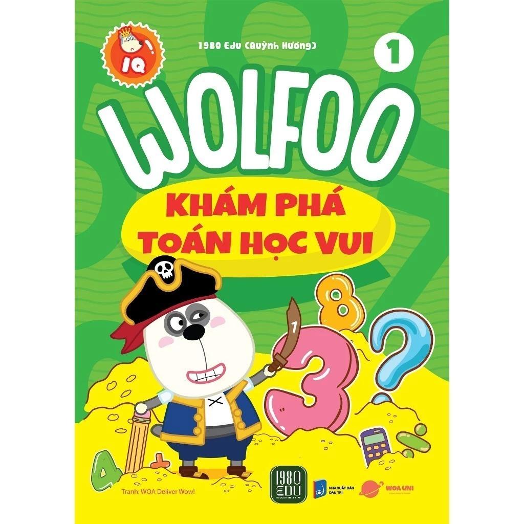 Sách Wolfoo Khám Phá Toán Học Vui 1 - Bản Quyền