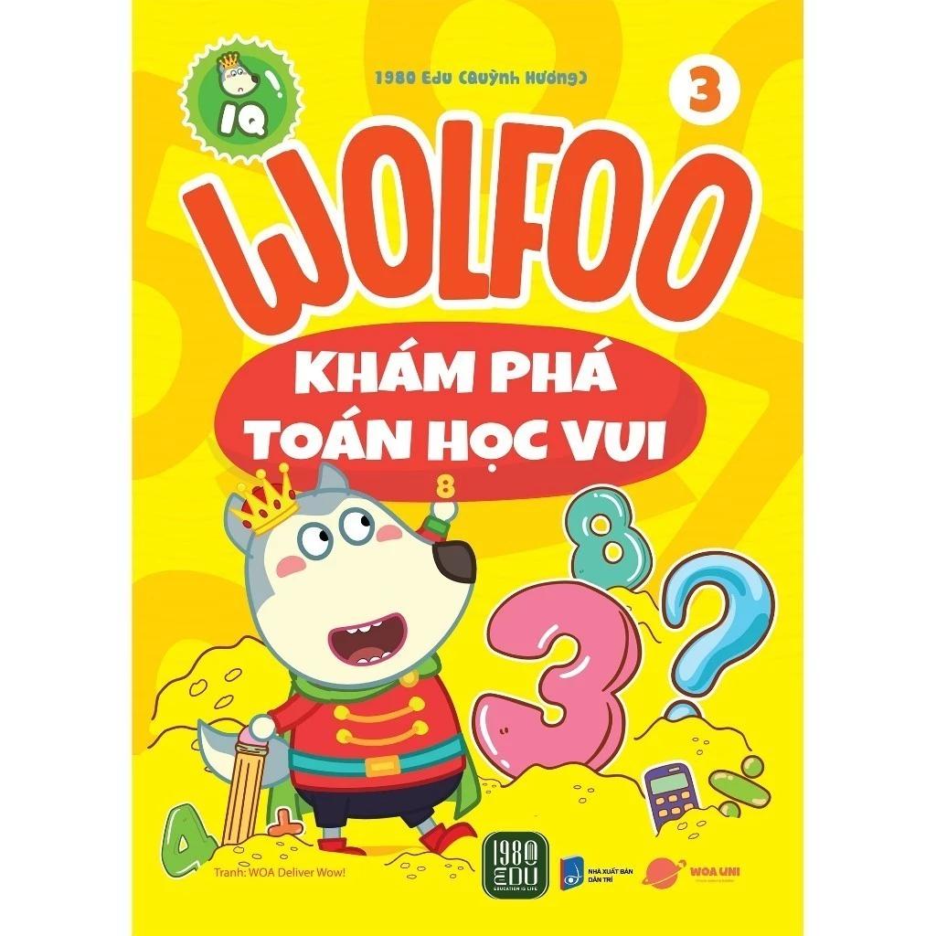Sách Wolfoo Khám Phá Toán Học Vui 3 - Bản Quyền