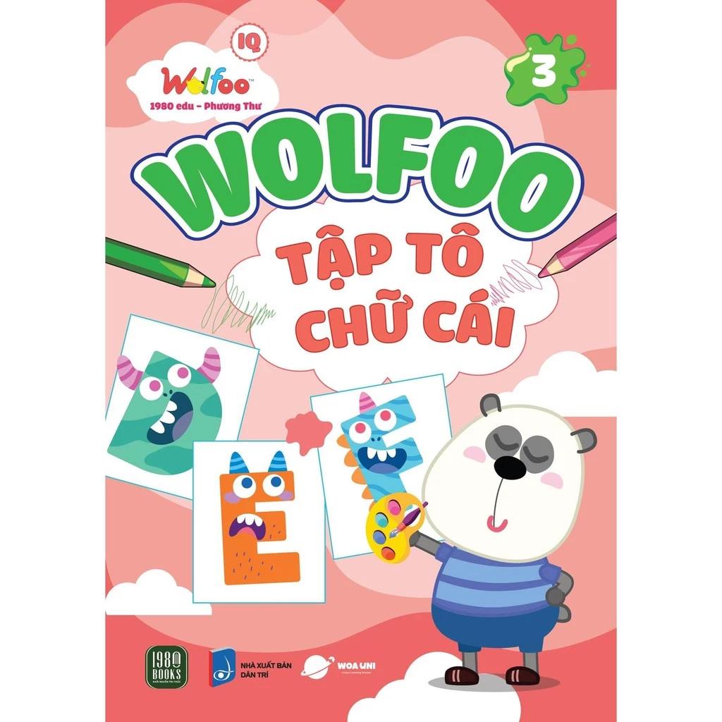 Sách Wolfoo Tập Tô Chữ Cái - Tập 3 - Bản Quyền