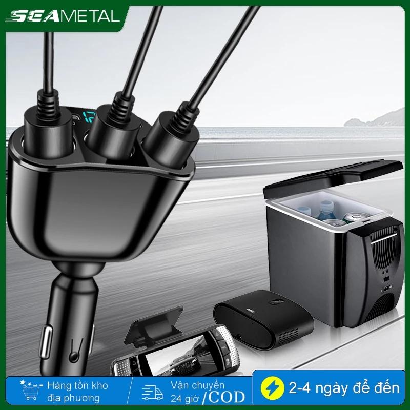 Seametaltal 5 Trong 1 66W Sạc Điện Thoại Ô Tô Sạc Siêu Nhanh Đa Năng Sạc Xe Hơi 12V-24V