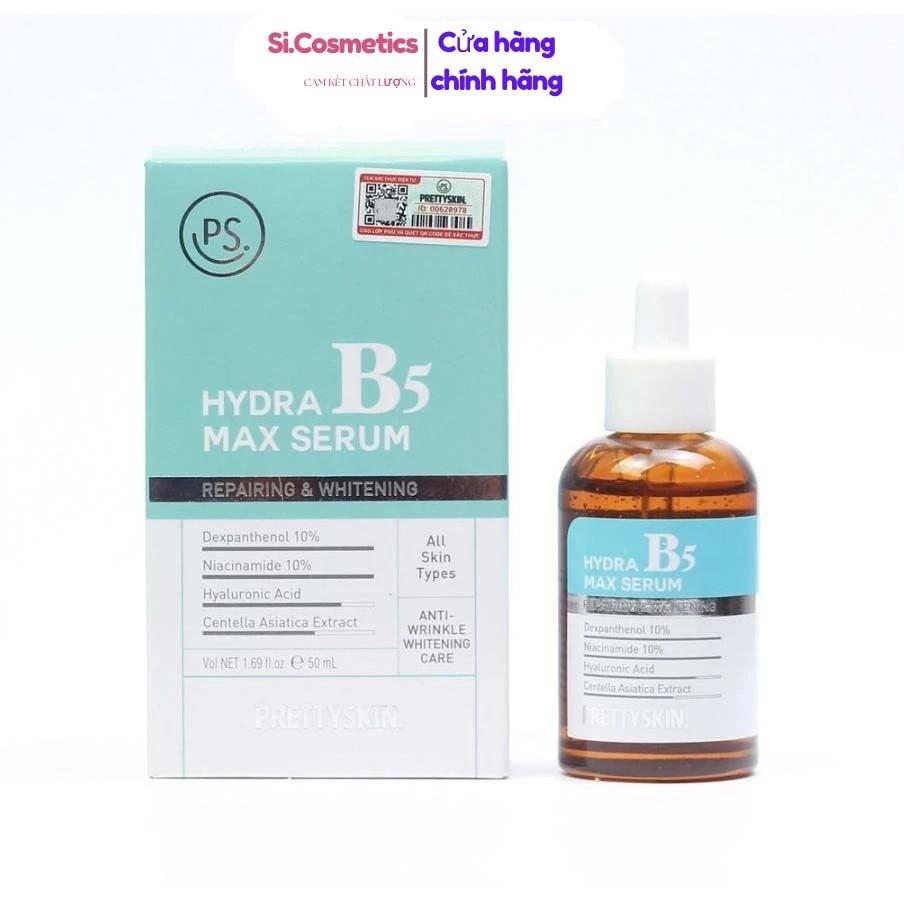 Serum giúp phục hồi dưỡng trắng B5 Prettyskin 50ml