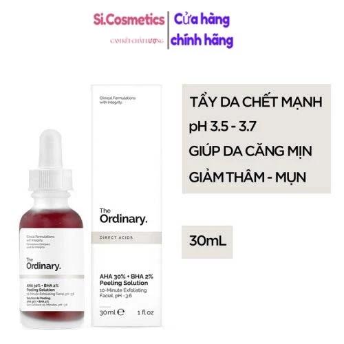 Serum tẩy da chết The Ordinary AHA 30% + BHA 2% Peeling Solution 30ml