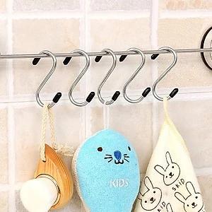 Set 20 cái - Móc inox treo chữ S tiện dụng để treo các loại khăn, đồ dùng nhà bếp nhà tắm