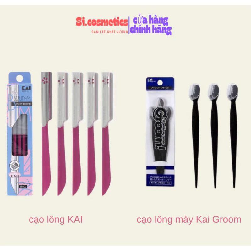 Set 5 dao cạo lông mày KAI Nhật Bản