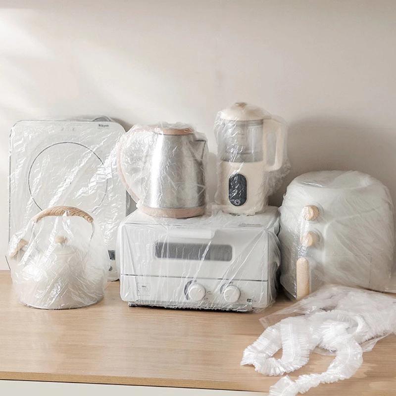 Set 50 Màng Bọc Chống Bụi Phủ Đồ Nội Thất Dày Dặn - Chống Nước Co Giãn Tiện Dụng