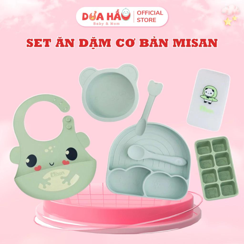 Set Ăn Dặm Cơ Bản, Tiết Kiệm MiSan Cho Bé Tiện Lợi shop Dua Hau Baby & Mom