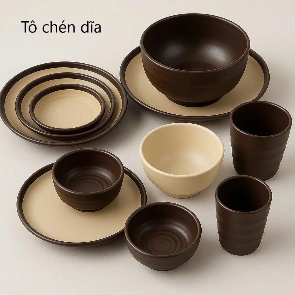 Set Bát đĩa, tô chén dĩa Việt Nhật, âu phíp dùng trong nhà hàng, khách sạn, quán ăn tiện lợi