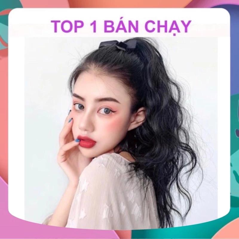 [SHOP ĐẶC BIỆT] BUỘC TÓC GIẢ SÓNG NƯỚC CÓ CÀI VÀ DÂY BUỘC