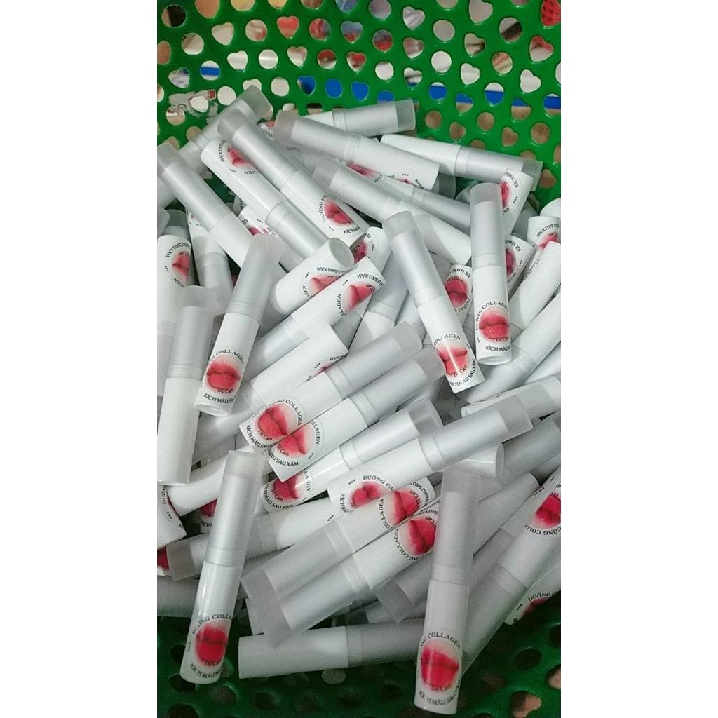 Son dưỡng môi Gấc & Saffron Dạng Thỏi Nhỏ Gọn, Dưỡng Ẩm Hồng Xóa Thâm Môi