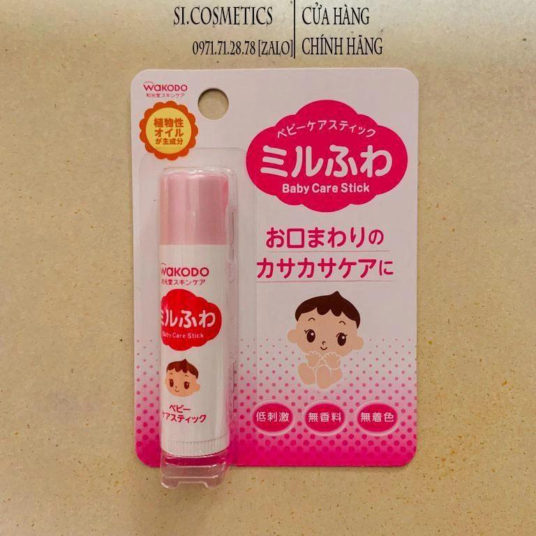 Son Dưỡng Môi Wakodo Cho Bé Từ Sơ Sinh Nhật Bản