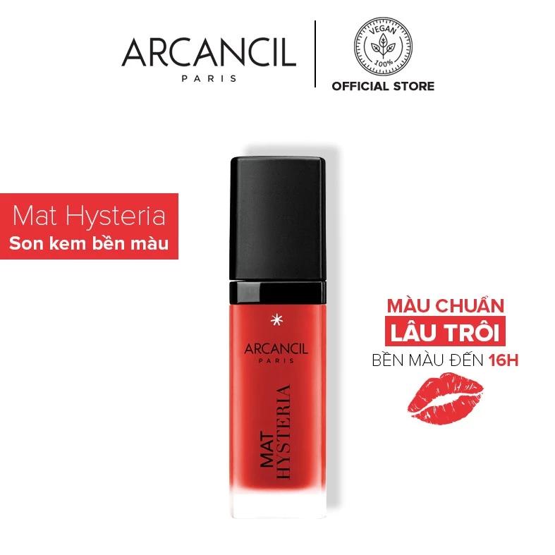 Son kem bền màu dưỡng môi suốt 12h Arcancil Mat Hysteria 6.5ml - Màu bổ sung