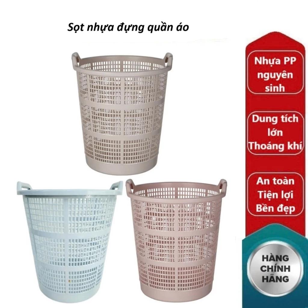 Sọt đựng quần áo bẩn, giỏ đựng đồ chơi 5150 nhựa VIỆT NHẬT