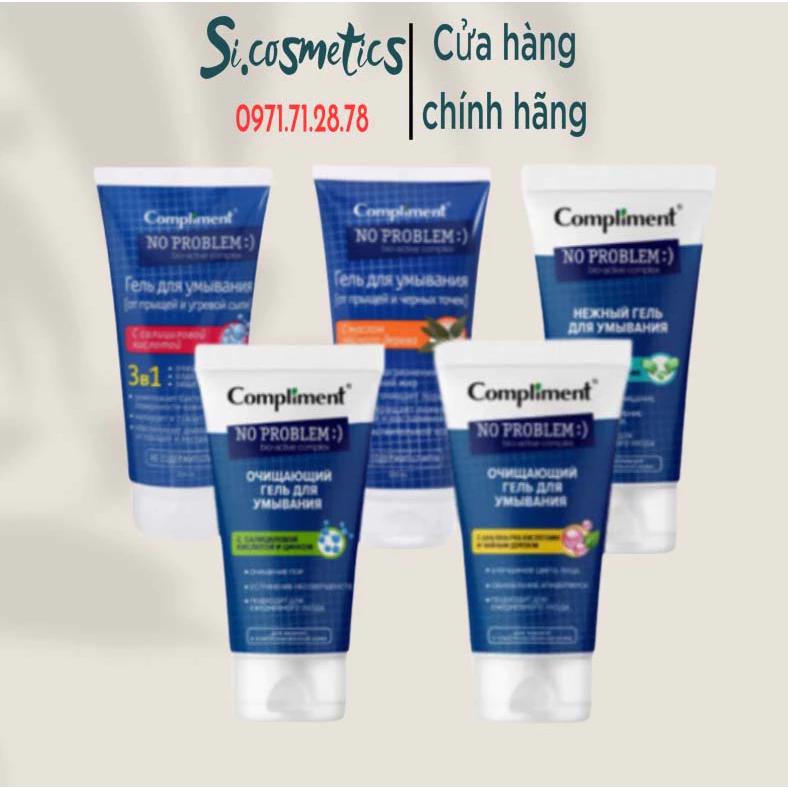 Sữa rửa mặt Compliment No Problem giảm viêm, ngừa mụn - 200ml