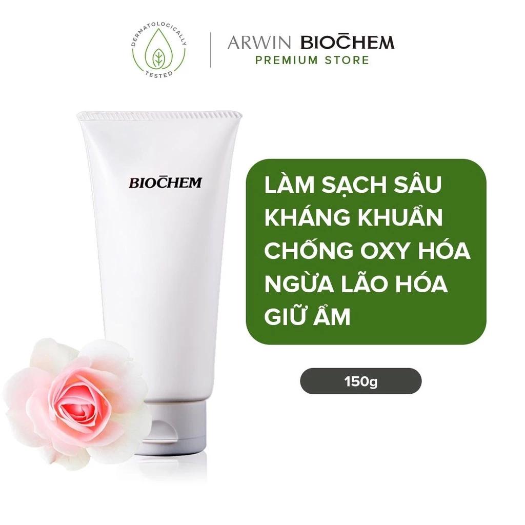 Sữa Rửa Mặt Hoa Hồng Biochem Dành Cho Mọi Loại Da 150g