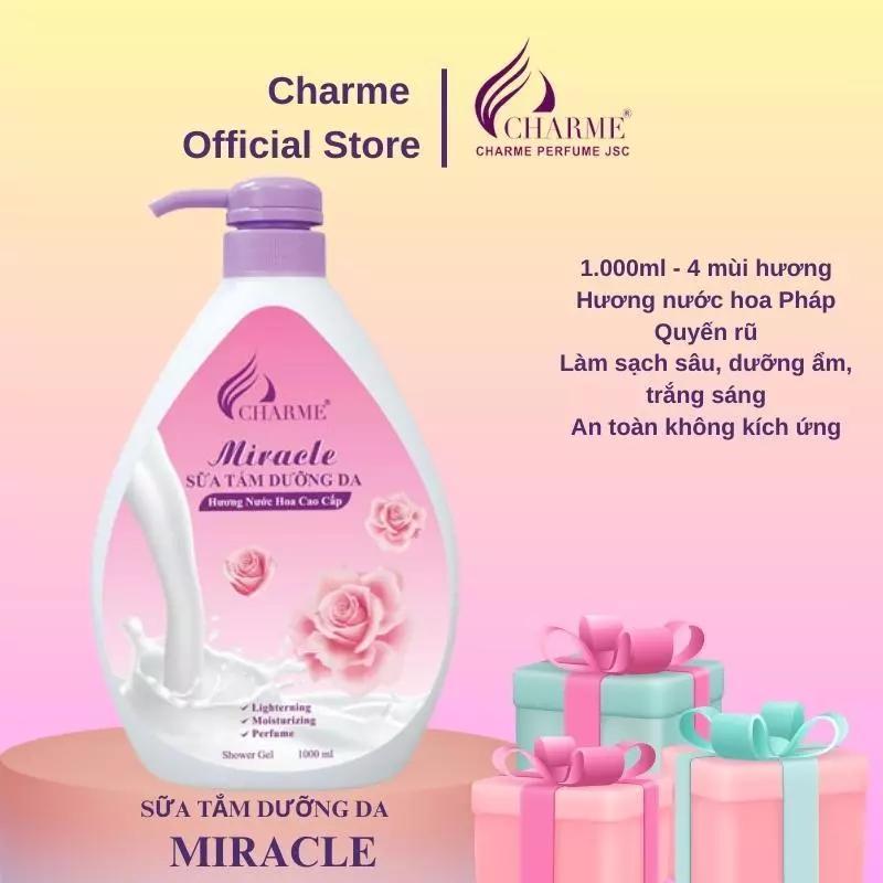 Sữa Tắm Hương Nước Hoa Charme Miracle 1000ml