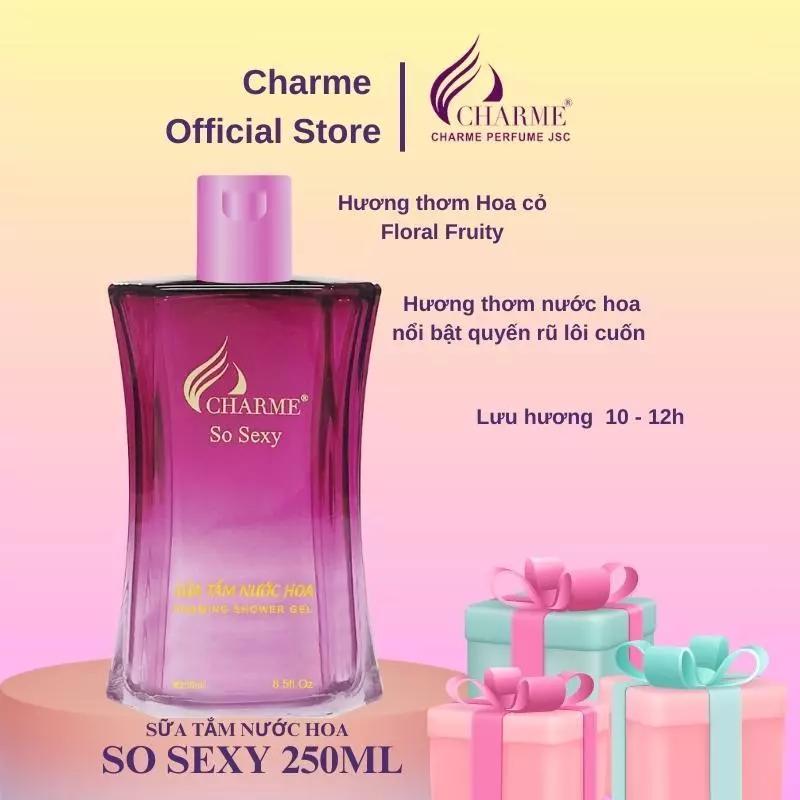 Sữa tắm hương nước hoa Charme So Sexy 100ml