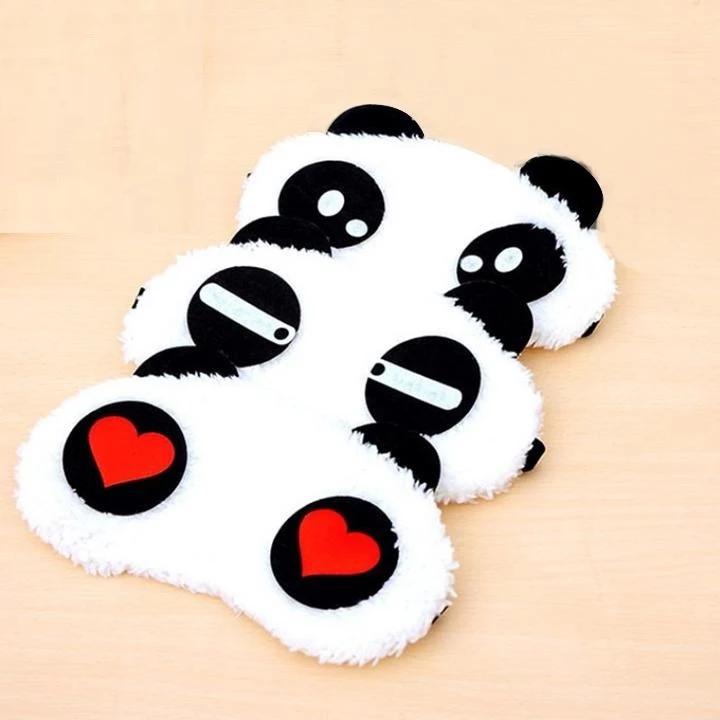 Tấm che mắt ngủ gấu hình panda (ngẫu nhiên)