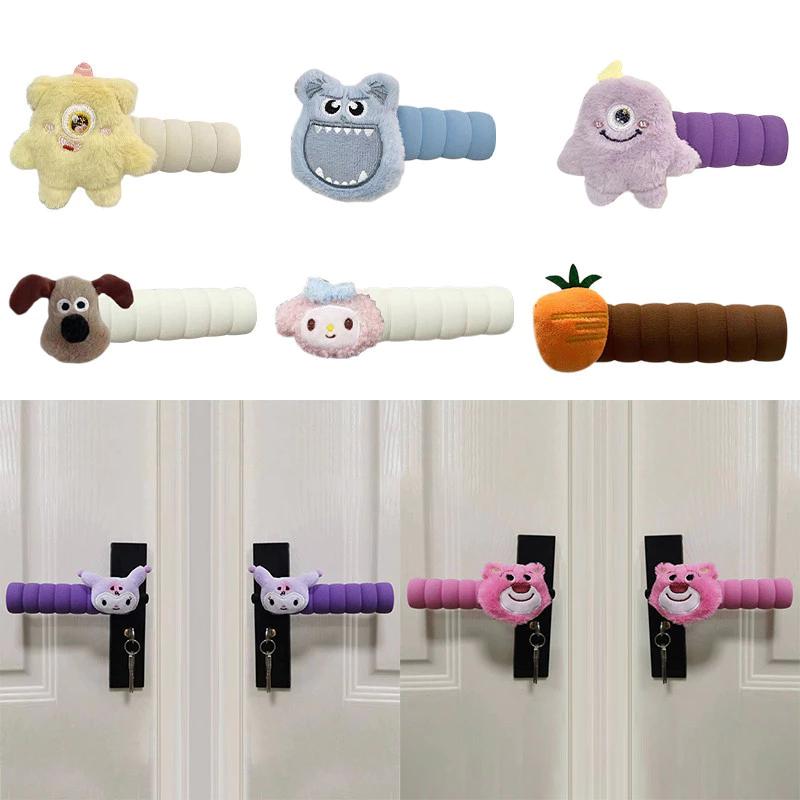 Tay Nắm Cửa Quái Vật Dễ Thương Bảo Vệ Bao Mùa Đông Chống Đóng Băng Núm Cửa Trường Hợp Trang Trí Nhà
