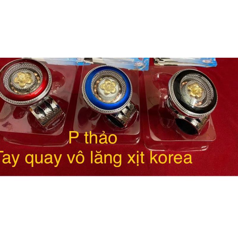 tay quay vô lăng, con quay hỗ trợ lái xe vào cua hàng chuẩn xịn Hàn Quốc chắc tay, sang trọng các màu hót