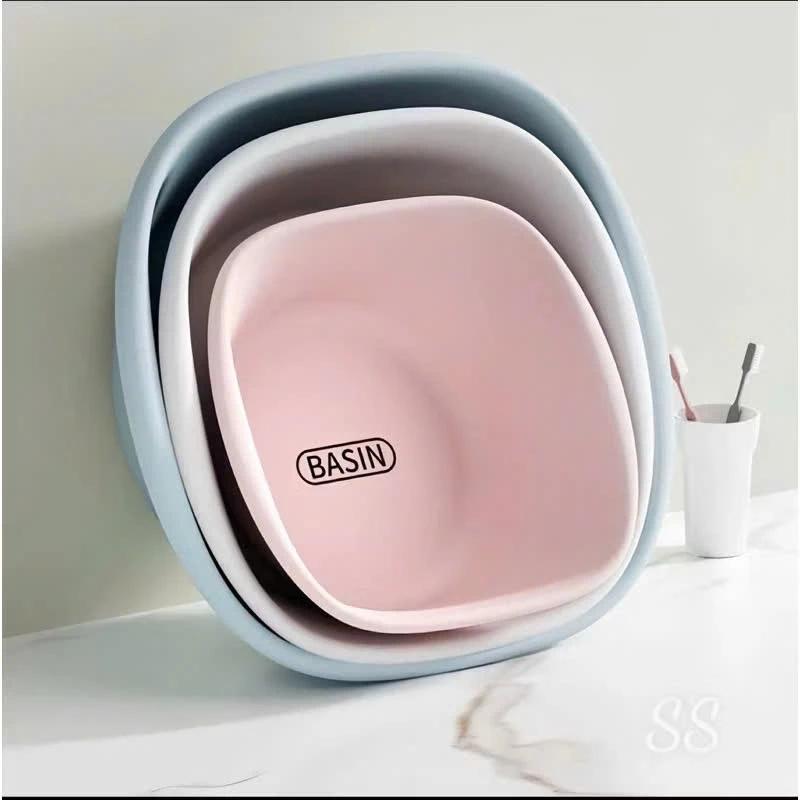 Thau Chậu Rửa Mặt, Rửa Rau Củ Gia Đình Đa Năng Chất Liệu Nhựa Dày Dặn