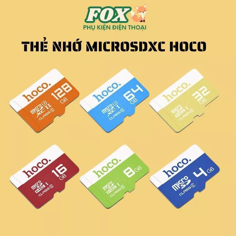 Thẻ nhớ 64GB 32GB 16GB 8GB 4GB chính hãng Hoco dung lượng tốc độ cao truyền dữ liệu cực nhanh