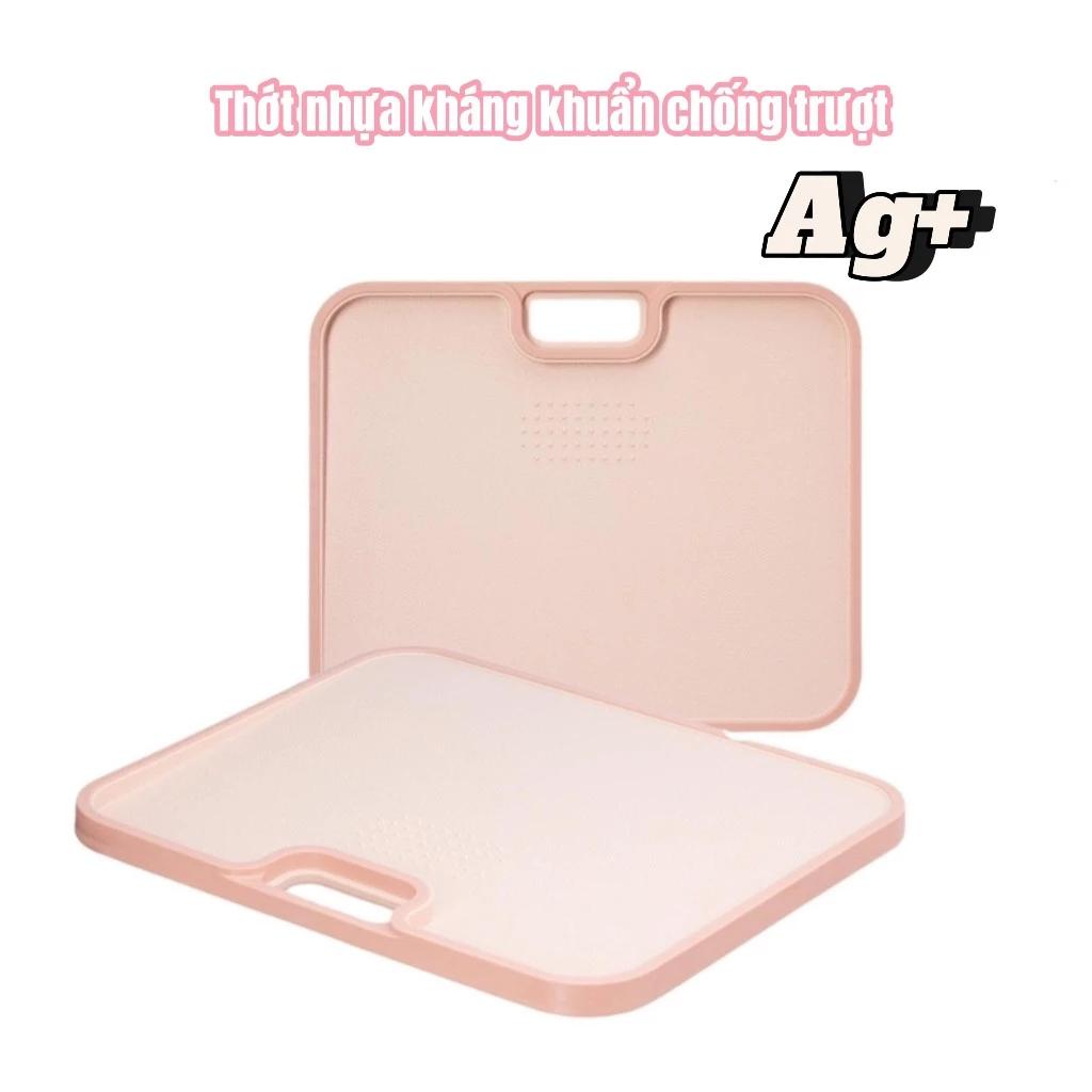 Thớt nhựa kháng khuẩn chống trượt Z01 cao cấp, khung xương cứng cáp hạn chế mùi và nấm mốc