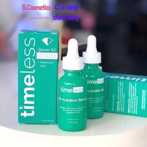 Tinh Chất Timeless Vitamin B5 + Hyaluronic Acid Làm Dịu & Phục Hồi Da 30ml