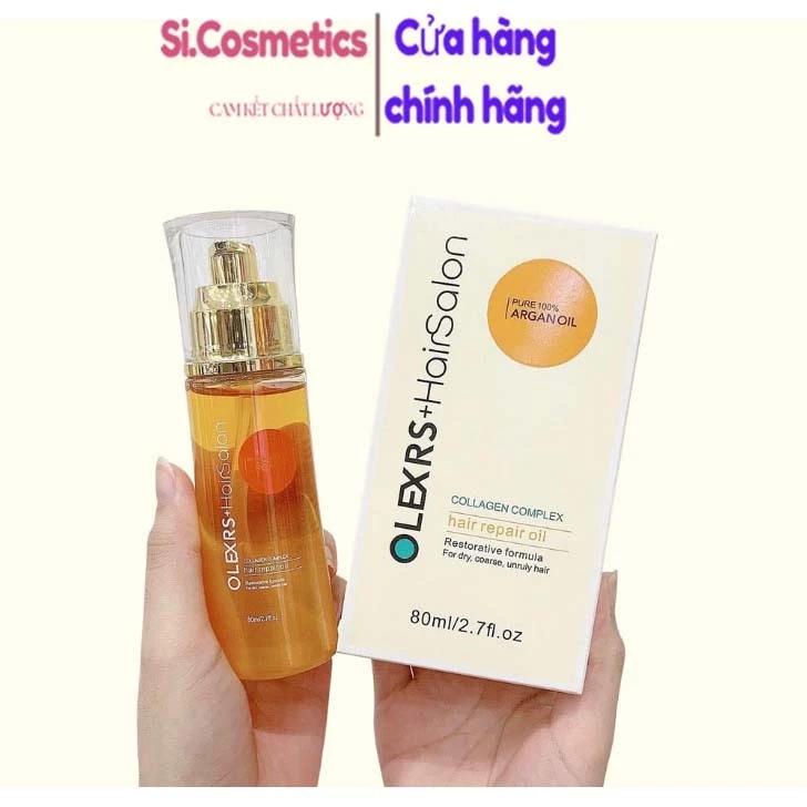 Tinh Dầu Dưỡng Phục Hồi Chống Rụng Tóc Olexrs Hair Salon Collagen 80ml